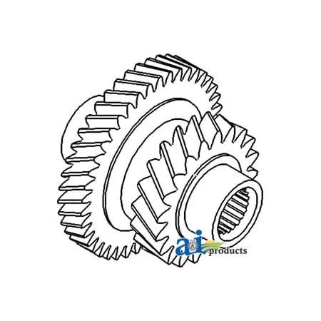 A & I Products Gear, PTO Driven 4.6" x6.2" x4.7" A-E0NN745AA